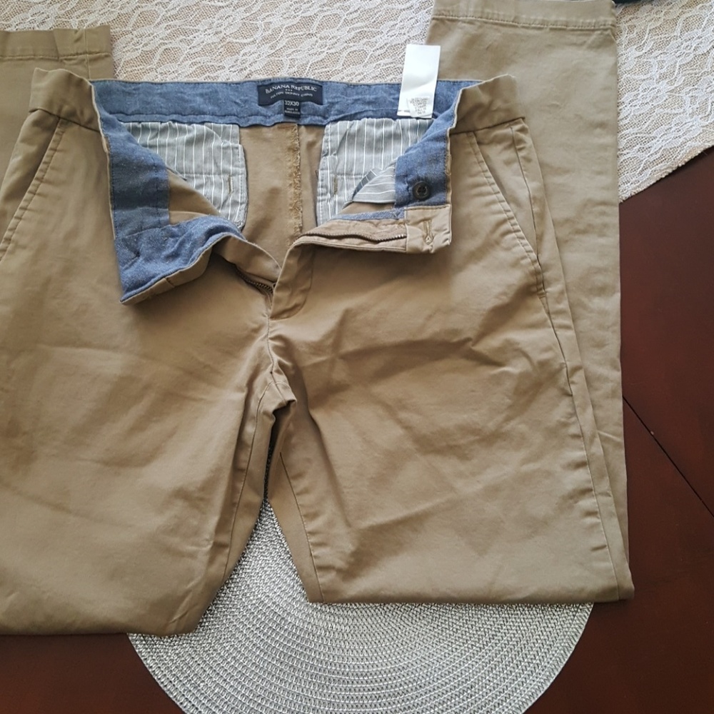 Mens Banana republic  chino pants